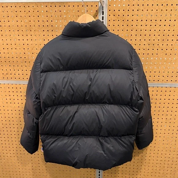 Ebbets Field Flannels Black Womens Down Puffer Jacket